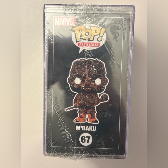 Funko Pop! Art Series #67 M’Baku Black Panther Marvel Sealed Hard Case - Picture 4 of 5